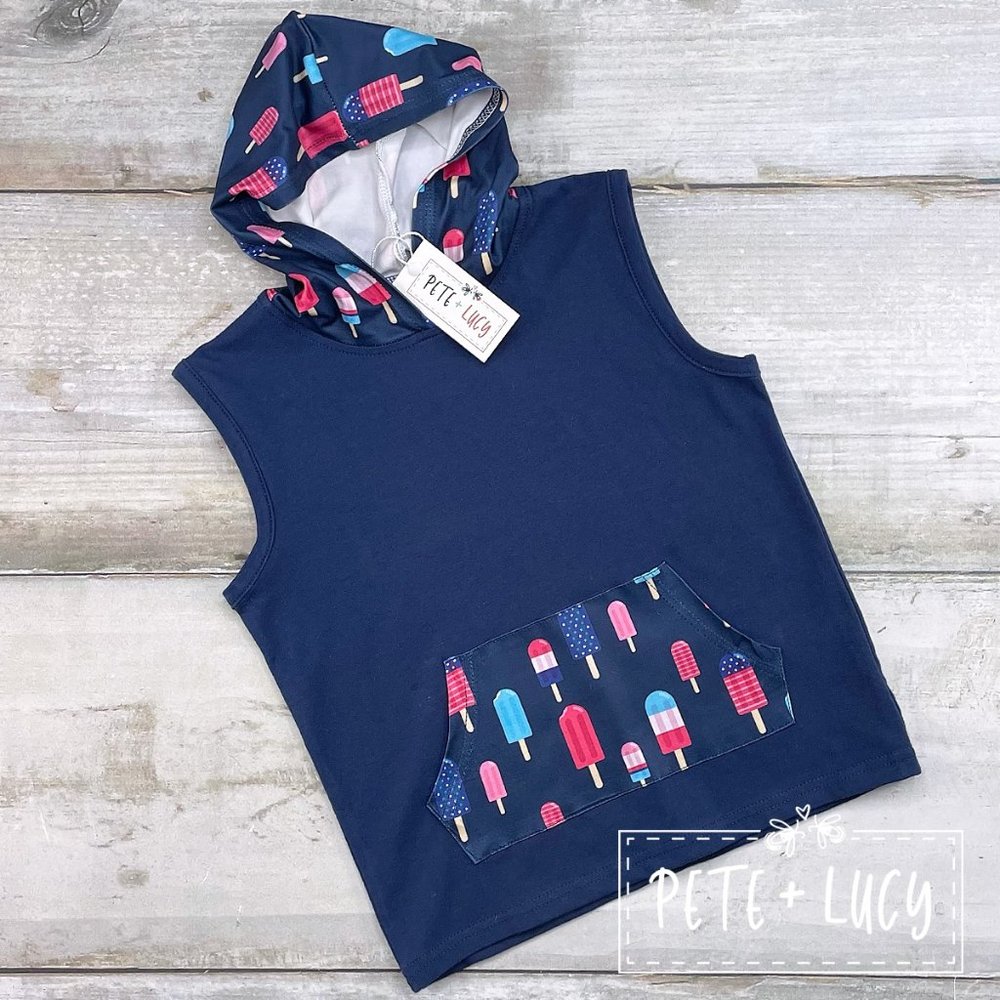 Boy's Patriotic Popsicles Shirt